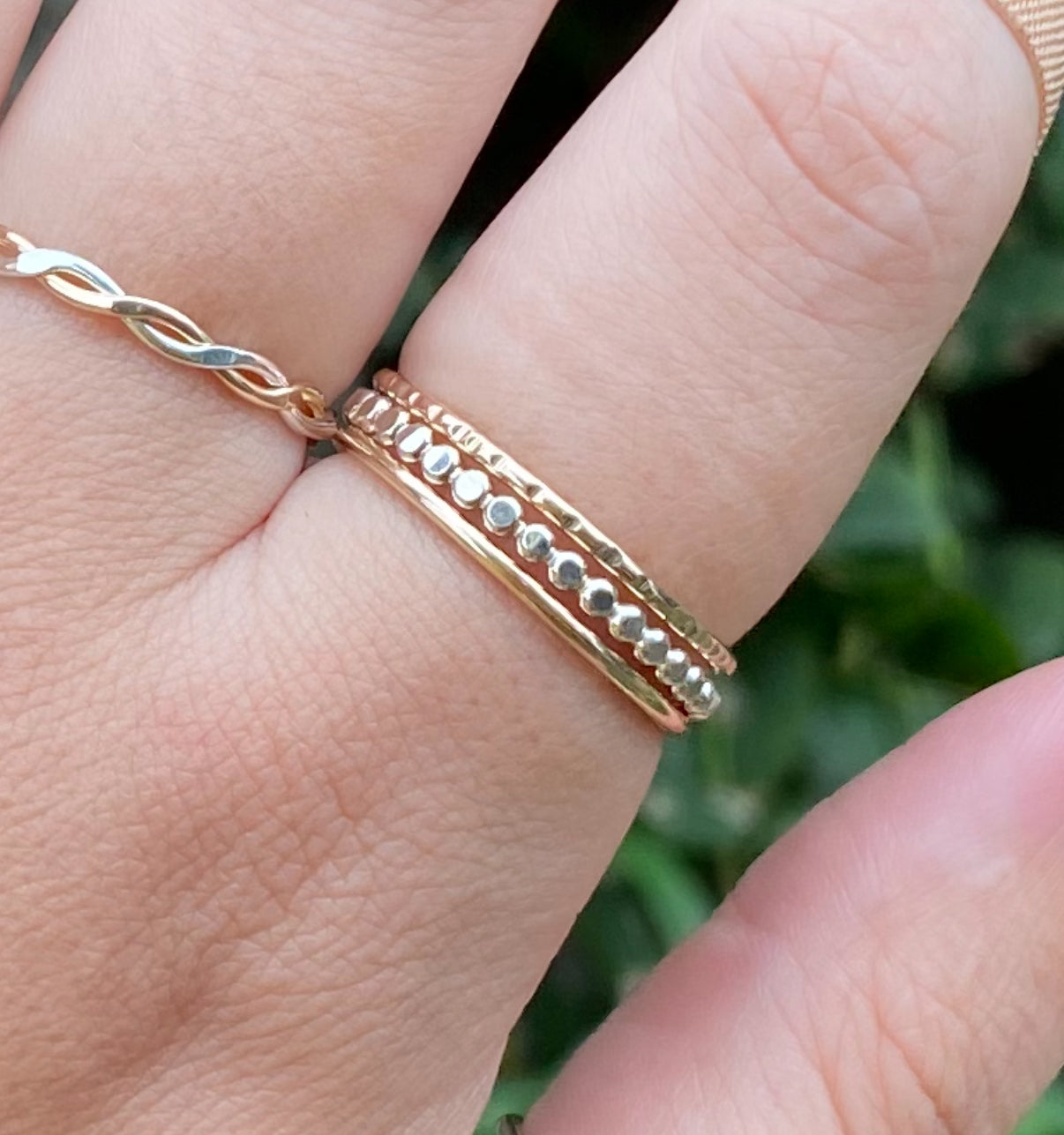Bead, halo, chop - stacking set