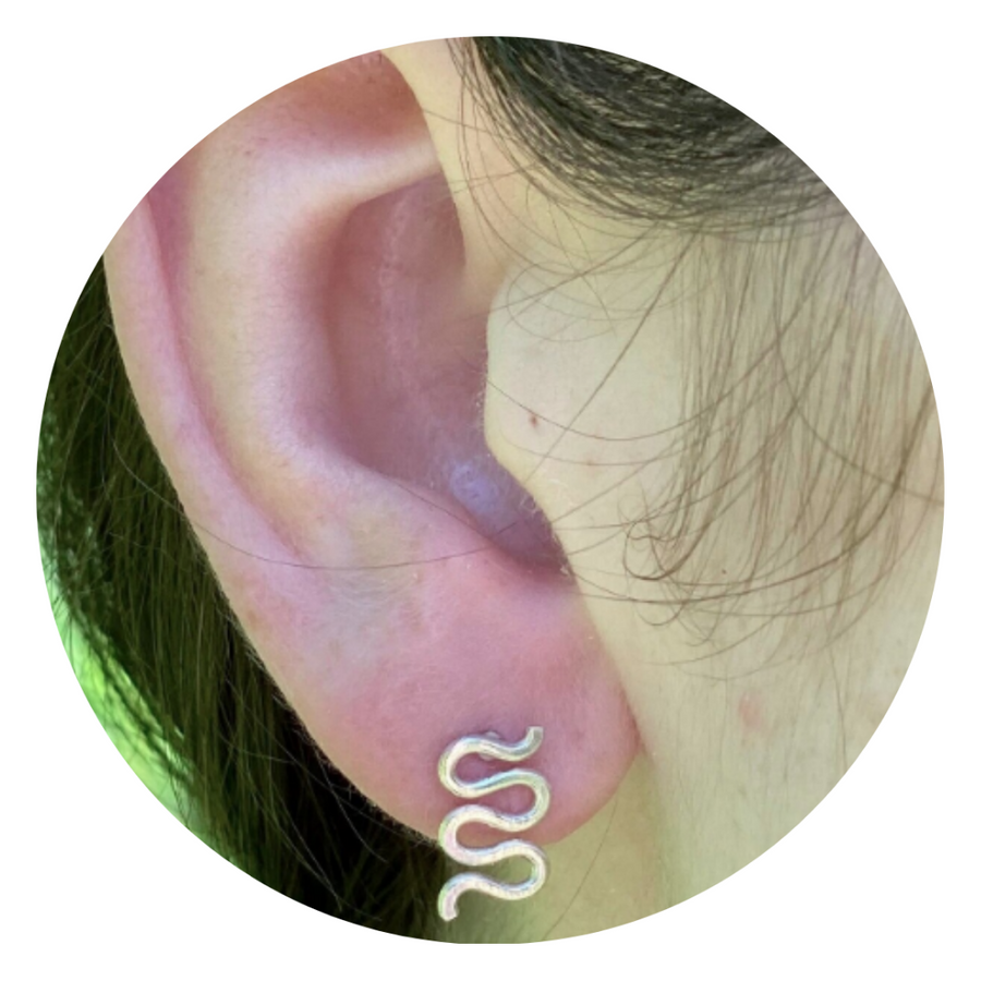 Squiggle Studs